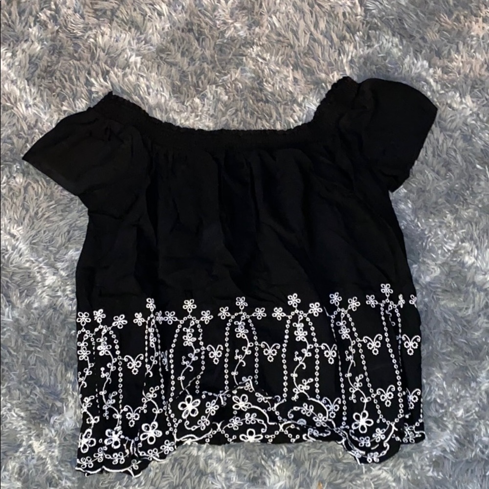 Off the shoulder top